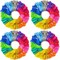 400 PCS Party Balloons, 10 Inch - 12 Balloons Assorted Color - Rainbow Latex Balloons Party Balloons for Birthday Baby Shower Wedding Party Supplies
